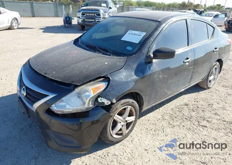 2016 Nissan Versa 1.6 S from USA, damaged, VIN 3N1CN7AP9GL886936